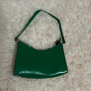 Green shein purse, good zipper, cute hand bag
